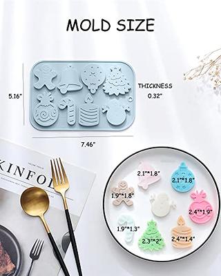 2PCS Christmas Silicone Molds, Chocolate Molds, Gummy Molds, Wax Melt Molds,  Butter Mold, Food Grade No-Stick Silicone Molds for Baking, Home Baking. -  Yahoo Shopping