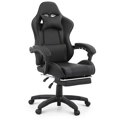 Gaming Chair Office Chair High-Back Ergonomic Video Game Chairs for Kids  Teen Adult Height Adjustable Reclining Computer Chair with Lumbar Support