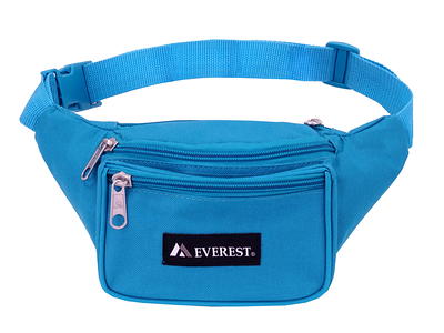 Everest Unisex Signature Waist Fanny Pack Navy Blue 