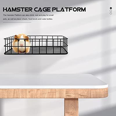 POPETPOP Ferret Toys Rat Cage Platform Metal Rat Bed Rat Hammock