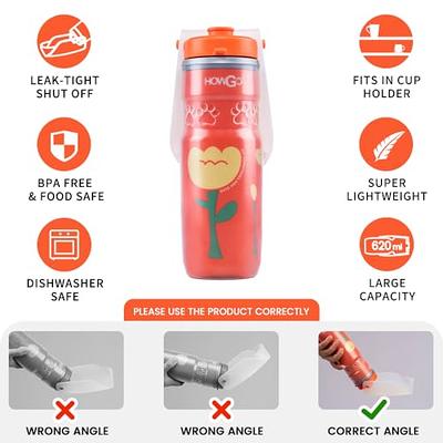 HOWGO Large Dog Water Bottle, Insulated Water Bottle, Super Light-Weight,  Portable Travel Water Bottle Dispenser for Walking, Hiking, Running, Easy  to Use, BPA-Free 21oz Water for Dogs(Orange) - Yahoo Shopping