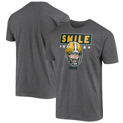 Green Bay Packers Gray & Green Youth Gridiron Raglan Long Sleeve T