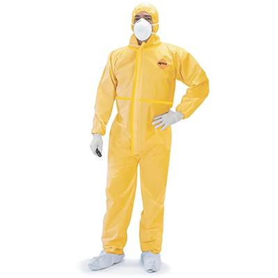 Tiger Tough Chemical Protection Coveralls for Men - Hazmat Suits with Hood  & Zipper – Durable Yellow Chemical Suit for Industrial Use, X-Large - Yahoo  Shopping