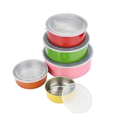 Stainless Steel Mixing Bowls with Airtight Lids, for Cooking, Baking &  Storage