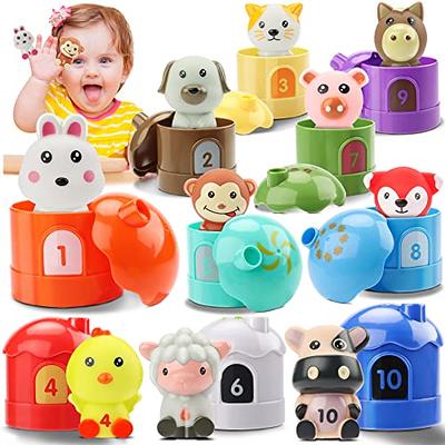 Toddler Toys Farm Animals Toy: Learning Toys for 1,2,3 Year Old