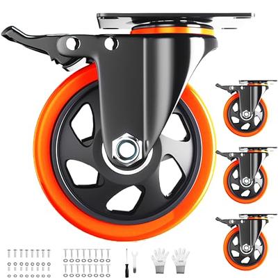 Furniture Rollers with 4 Steel Ball Rollers Wheels Durable and Smooth  Rolling