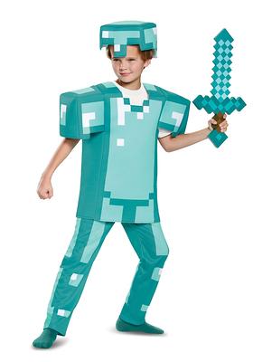 Minecraft Creeper Jumpsuit Kid's Costume