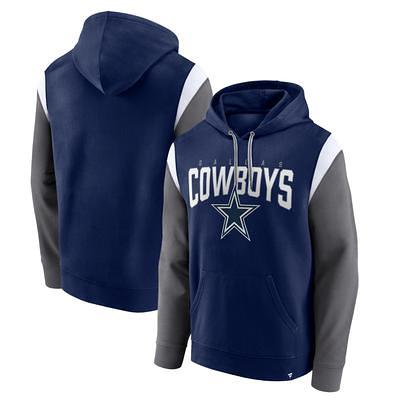 Dallas Cowboys Big & Tall Muscle Sleeveless Pullover Hoodie - Navy