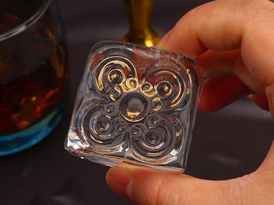 Ice Cube Stamp, Monogrammed Ice Cubes