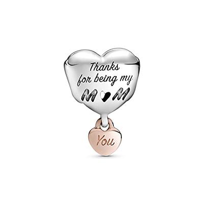 Pandora Love You Family Heart Charm Bracelet Charm Moments Bracelets -  Stunning Women's Jewelry - Gift for Women in Your Life - Made Rose &  Sterling