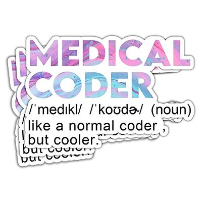 Medical Coder Stethoskope Coding | Spiral Notebook
