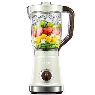 Blender for Shake and Smoothies, SHARDOR Powerful 1200W Countertop Blender  for Kitchen, 52oz Glass Jar, 3 Adjustable Speed Control for Frozen Fruit