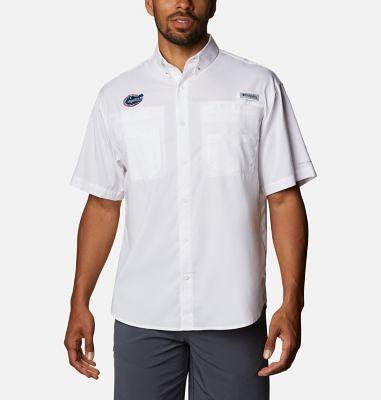 Columbia Men's Collegiate PFG Tamiami Short Sleeve Shirt - Tall - Florida-  - Yahoo Shopping