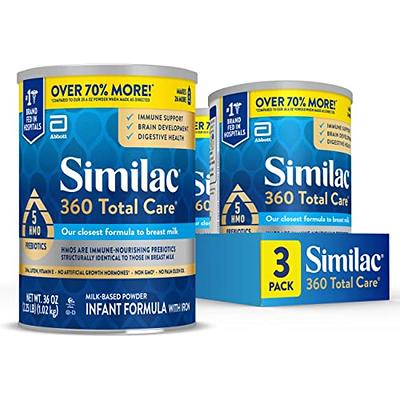 Similac Pro-Total Comfort Non-GMO Powder Infant Formula - 20.1oz - Yahoo  Shopping