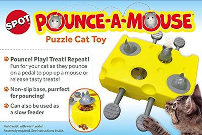 SPOT by Ethical Products - Pounce A Mouse Puzzle Cat Toy - Interactive Cat  Toy for Curious Indoor Cats - Slow Feeder Puzzle Toy (52169) - Yahoo  Shopping