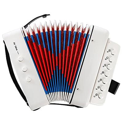 10 Keys Kids Accordion, Toy Accordion Musical Instruments for