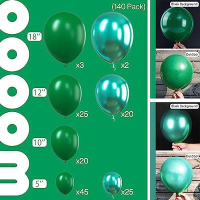 Green themed balloon garland  party woo balloons honest review 