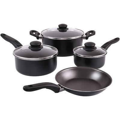 Mainstays Aluminum 7 inch, 9 inch & 11 inch Non-Stick Skillet Pack, 3 Piece, Size: Multiple