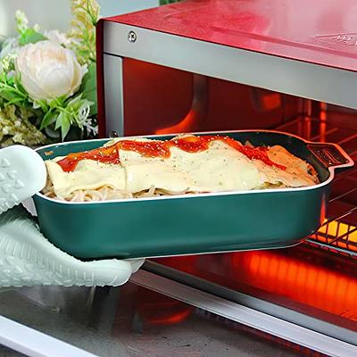 Oval Au Gratin Baking Dishes for Oven Safe and Microwave Cooking