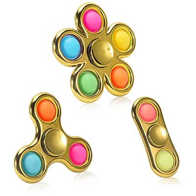 Bulk Fidget Spinner & Fidget Toy Assortment - 100 Pc.