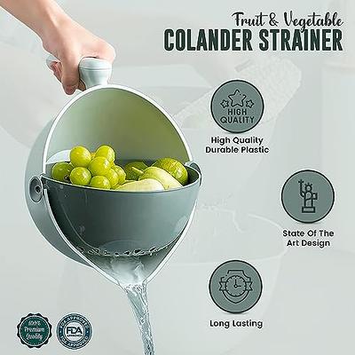 White Fruit & Vegetable Strainer Attachment