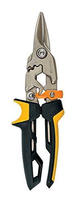 Flameweld Aviation Snips Left Cut - 10 Inch Tin Snips Cutter for