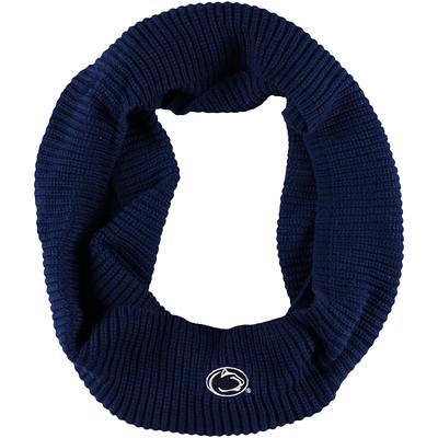 Monogrammed Infinity Scarf, Monogrammed Scarf, Navy and White