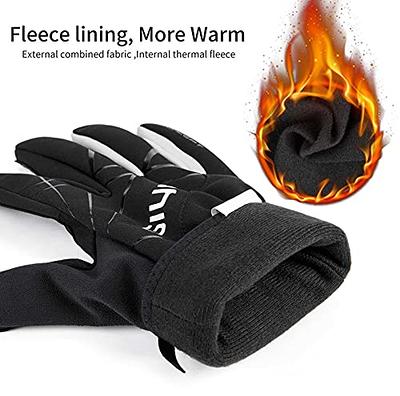 Waterproof Full Finger Cycling Gloves Winter Touchscreen Gloves Mountain  Bike