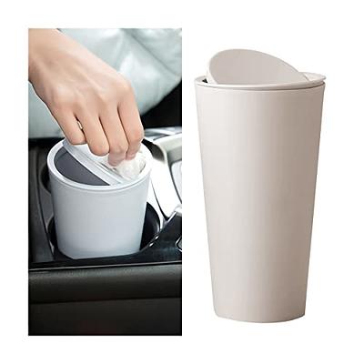AICEL Car Garbage Can with Lid, Leakproof Automotive Cup Holder Trash Bin,  Portable Mini Car Trash Can, Multipurpose Waterproof Small Dustbin  Accessories for Home Office Kitchen Bedroom - Yahoo Shopping