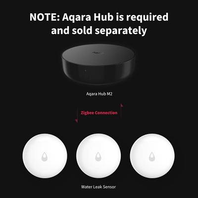 Aqara Water Leak Sensor Kit - 3 Pack, Requires AQARA HUB, Wireless Water  Leak Detector, Wireless Mini