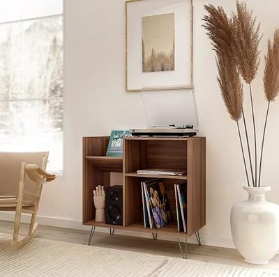 Small TV Stand, Media Stand in Solid Oak With Soft Closing Doors