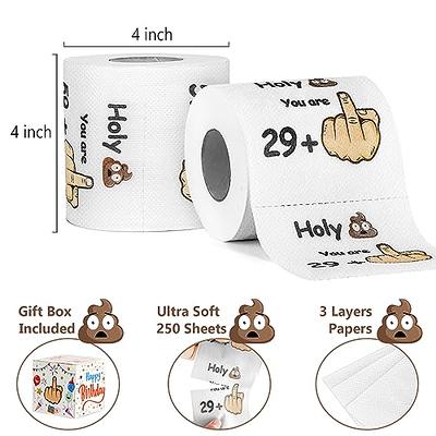 Birthday Toilet Paper - Funny Gag Gift for Hilarious Birthdays