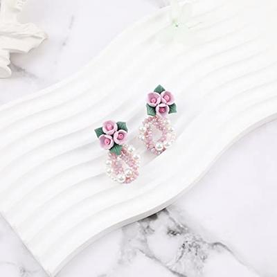  S Jewelry For Girls, Flower Bohemia Hanging Earrings