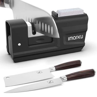 4-In-1 Kitchen 3-Stage Knife Sharpener Helps Repair, Restore, Polish Blades