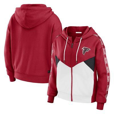 NFL, Sweaters, Women Nfl Team Apparel Atlanta Falcons Cowl Neck Sweatshirt  Pullover Gray Large