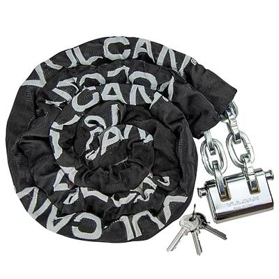 VULCAN Security Chain and Lock Kit - Premium Case-Hardened - 5/16 Inch x 9  Foot Chain (+/- 1.5 Inches) - Cannot Be Cut with Bolt Cutters or Hand Tools  - Yahoo Shopping