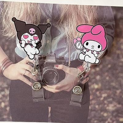 Kitty with hearts, black cat badge holder, Kitty hearts badge holder, kitty  lanyard, animal badge holder, kitty feltie