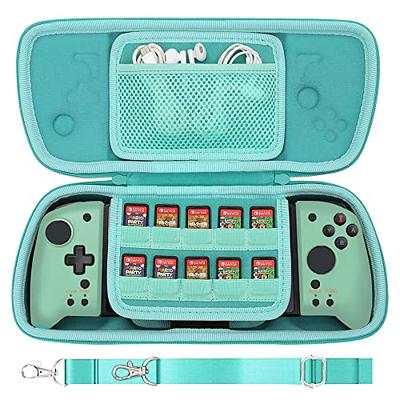 Hori Split Pad Pro Case - ZBRO Hard Shell Case for Nintendo Switch Split  Pad Pro Controller - Support 20 Game Slots / Button Protection/ Large