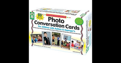 Key Education Photo Conversation Cards for Children with Autism