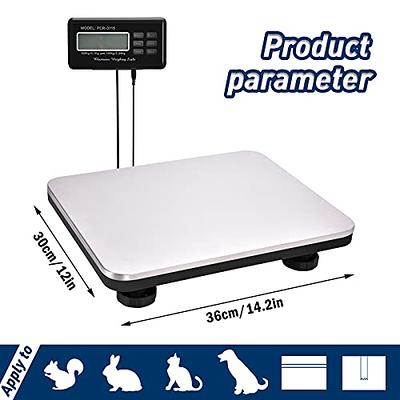 Fuzion 330lbs/5 oz Digital Shipping Scale for Packages, Heavy Duty Weight  Scale, Stainless Steel Large Platform, Commercial Scale for Business,  Office Postal Scale for Parcel, Puppy Scale 