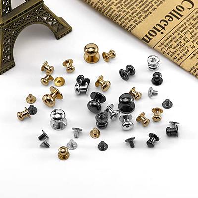 Wholesale PandaHall 300pcs Black Buttons For Crafts Eyes