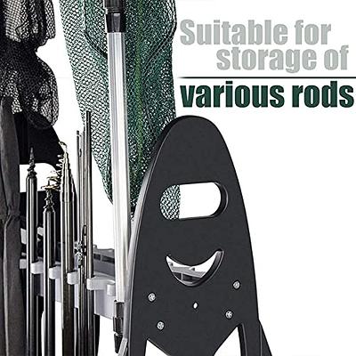 Croch 16 Fishing Rod Holder Storage Rack, Fishing Pole Stand Garage  Organizer Holds Any Type of Rod or Hiking Sticks Keep It Steady - Yahoo  Shopping