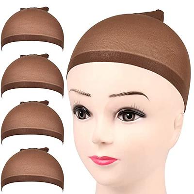 6pcs Stretchable Elastic Wig Hair Cap Net For Cosplay Wigs Hair Accessories
