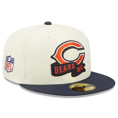 Men's New Era Orange/Navy Chicago Bears 2023 Sideline 39THIRTY Flex Hat