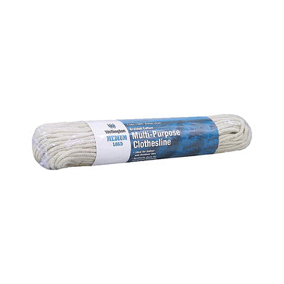 Rope King 1/4 in. x 1000 ft. Solid Braided Nylon Rope White SBN-141000 -  The Home Depot