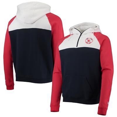 Youth Mitchell & Ness Red/Navy Boston Red Sox Head Coach Pullover Hoodie