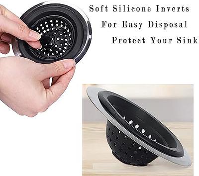 2-in-1 Silicone Sink Strainer with Stopper