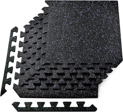 Choice 2' x 3' Black Rubber Straight Edge Anti-Fatigue Floor Mat - 3