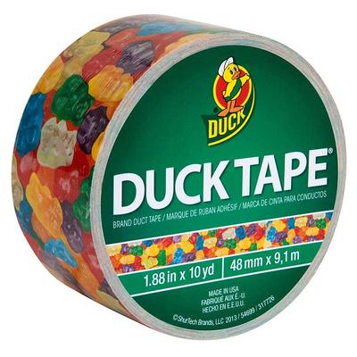 Neon Duct Tape - Assorted Colors, 1.89 x 10