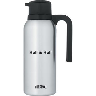 Thermos Vacuum Insulated 68 Oz Stainless King Beverage Bottle (Silver)